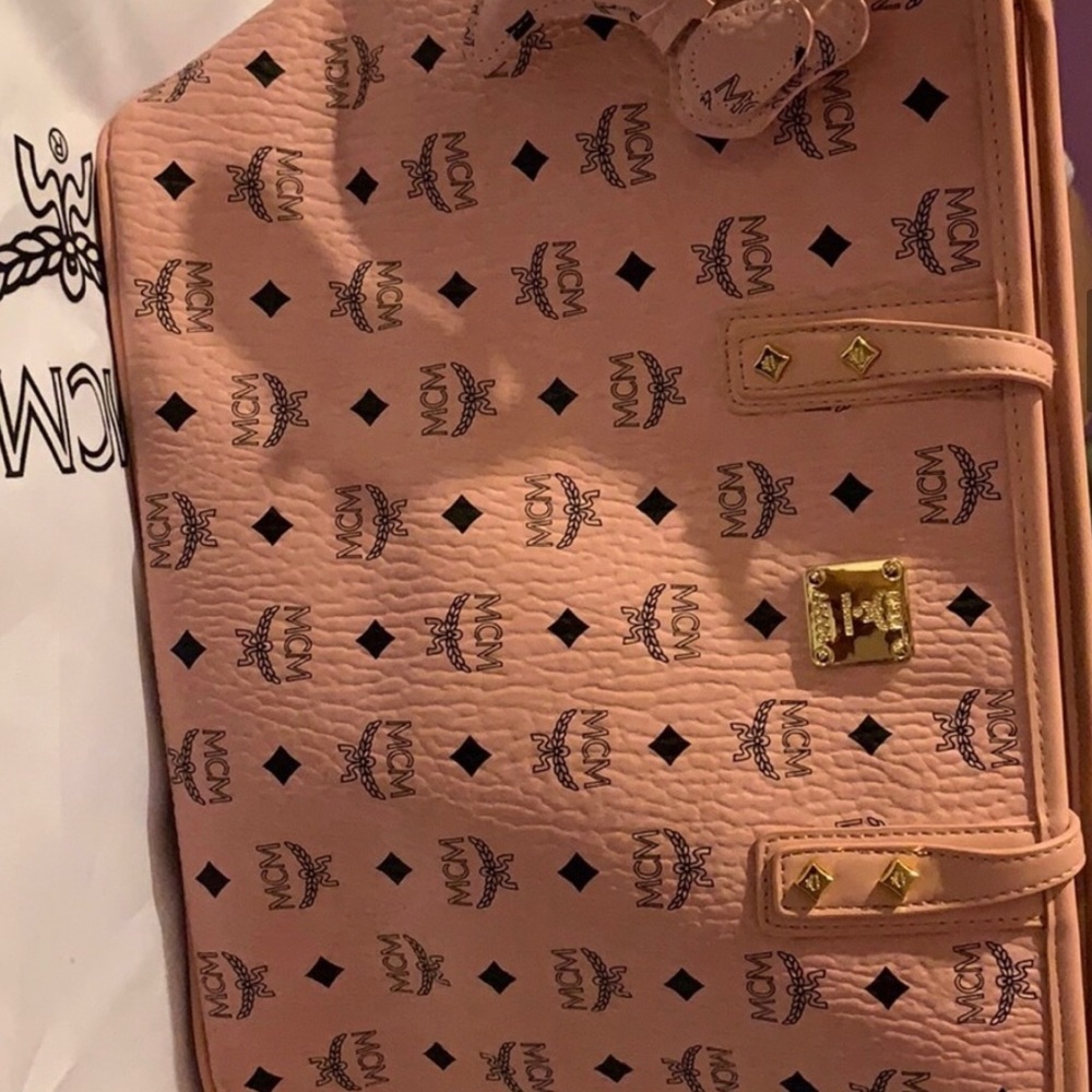 MCM Light Pink Tote Bag